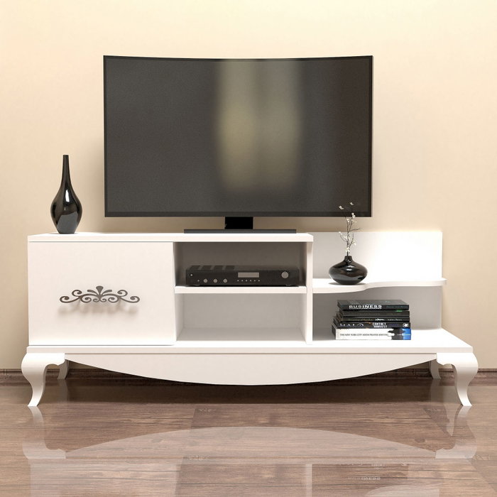 Hanah Home Sultan - Soporte de TV Blanco